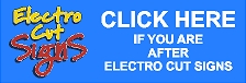 Electro Cut Signs
